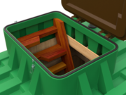 Пластиковый бесшовный погреб TORTILA 3.0 cерия Wood — изображение 6