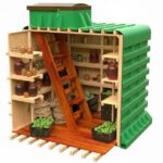 Пластиковый бесшовный погреб TORTILA 3.0 cерия Wood